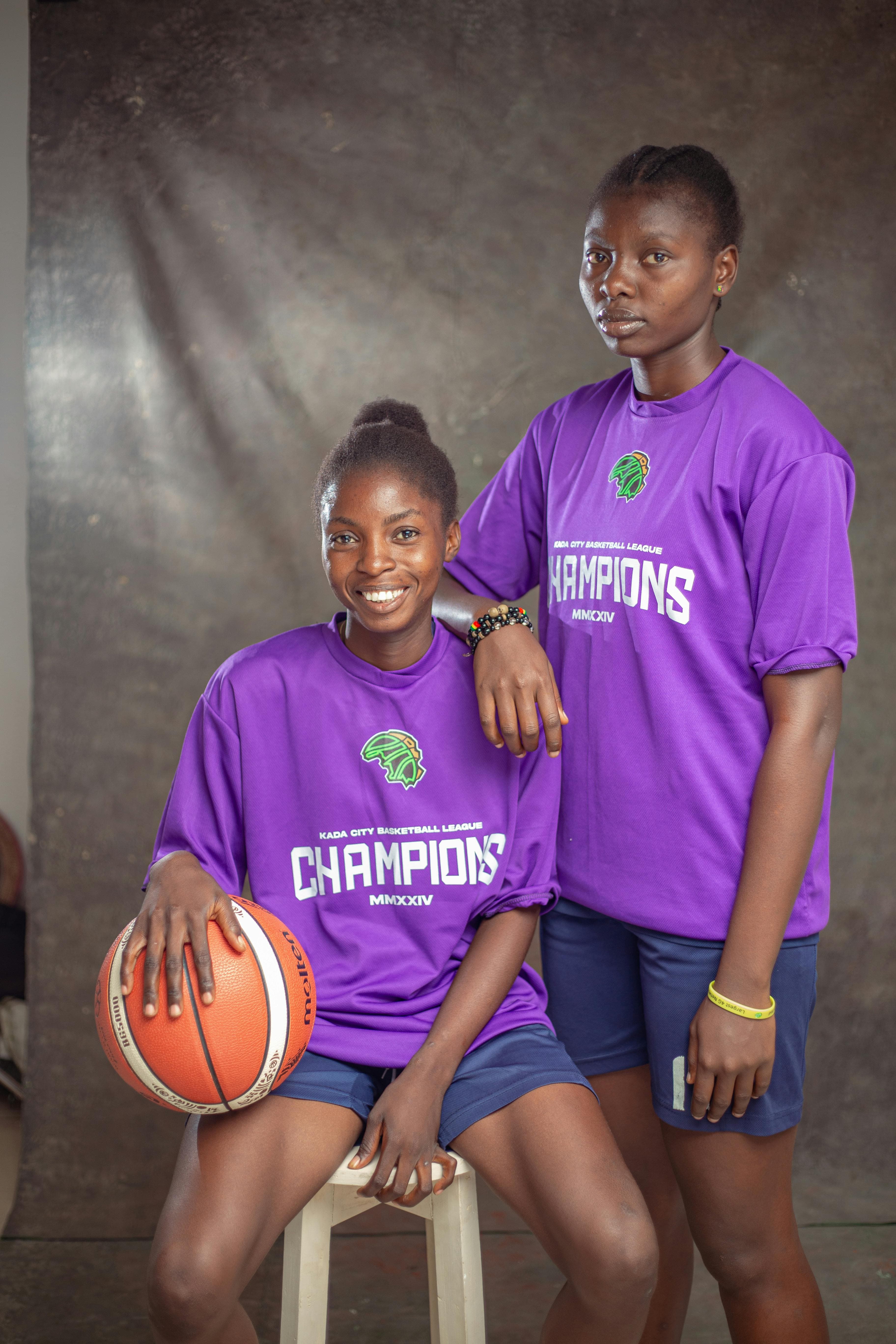 Basketball camp athletes celebrating in Winnipeg